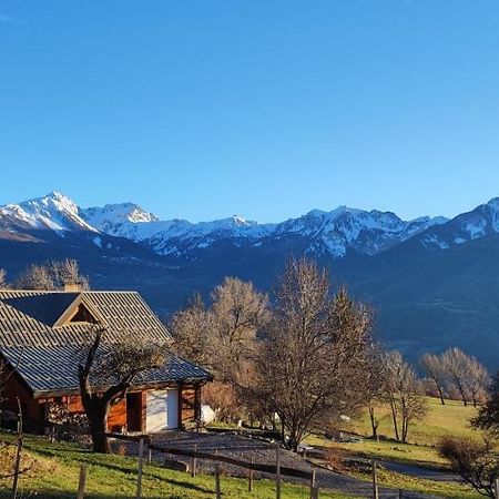 Chalet Mounette Ski Sauna Lac Embrun Puy-Sanieres ภายนอก รูปภาพ